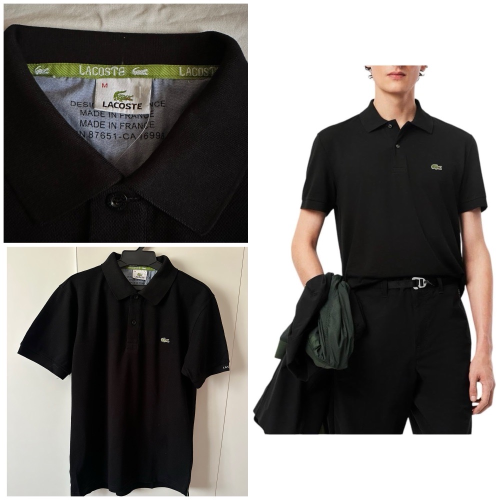 T-shirt Lacoste noir 😍🖤