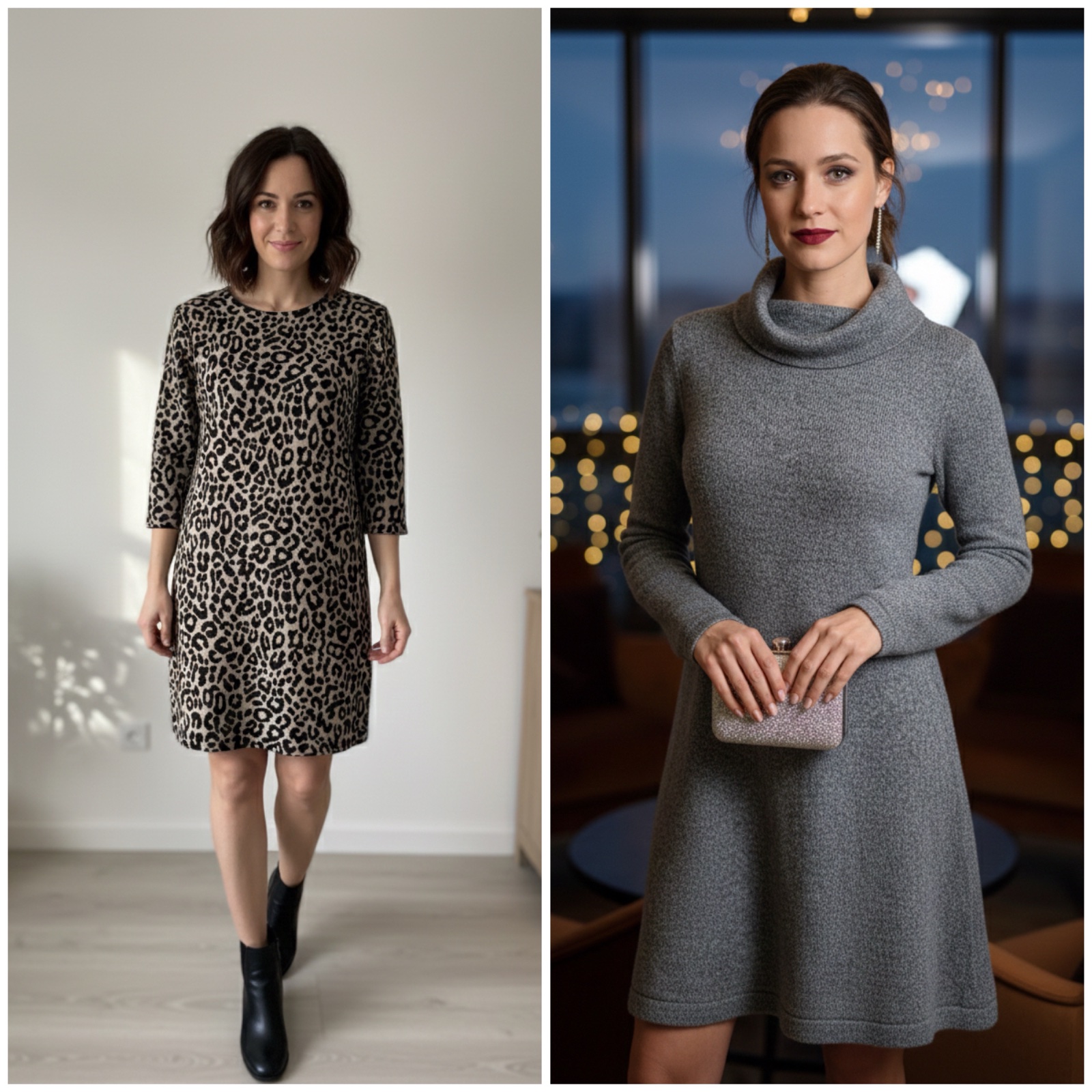 Lot de deux robes 40/L 🌹😍