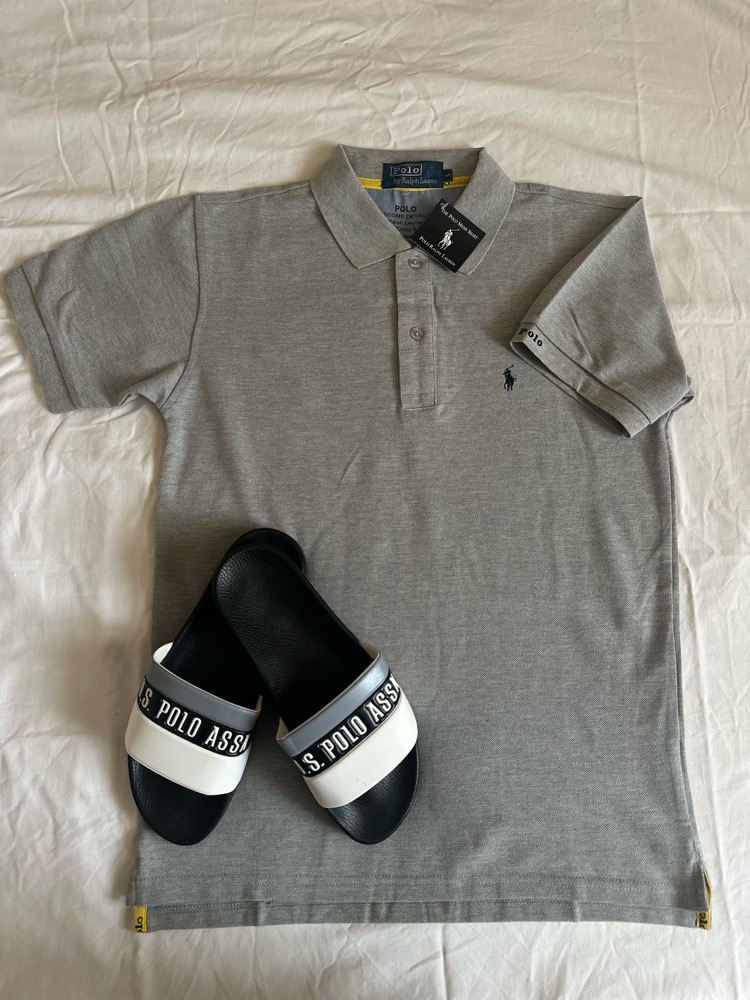 T-shirt Polo Ralph Lauren Taille Xl + Claquettes U.S Polo Assn. 42 😍🌹