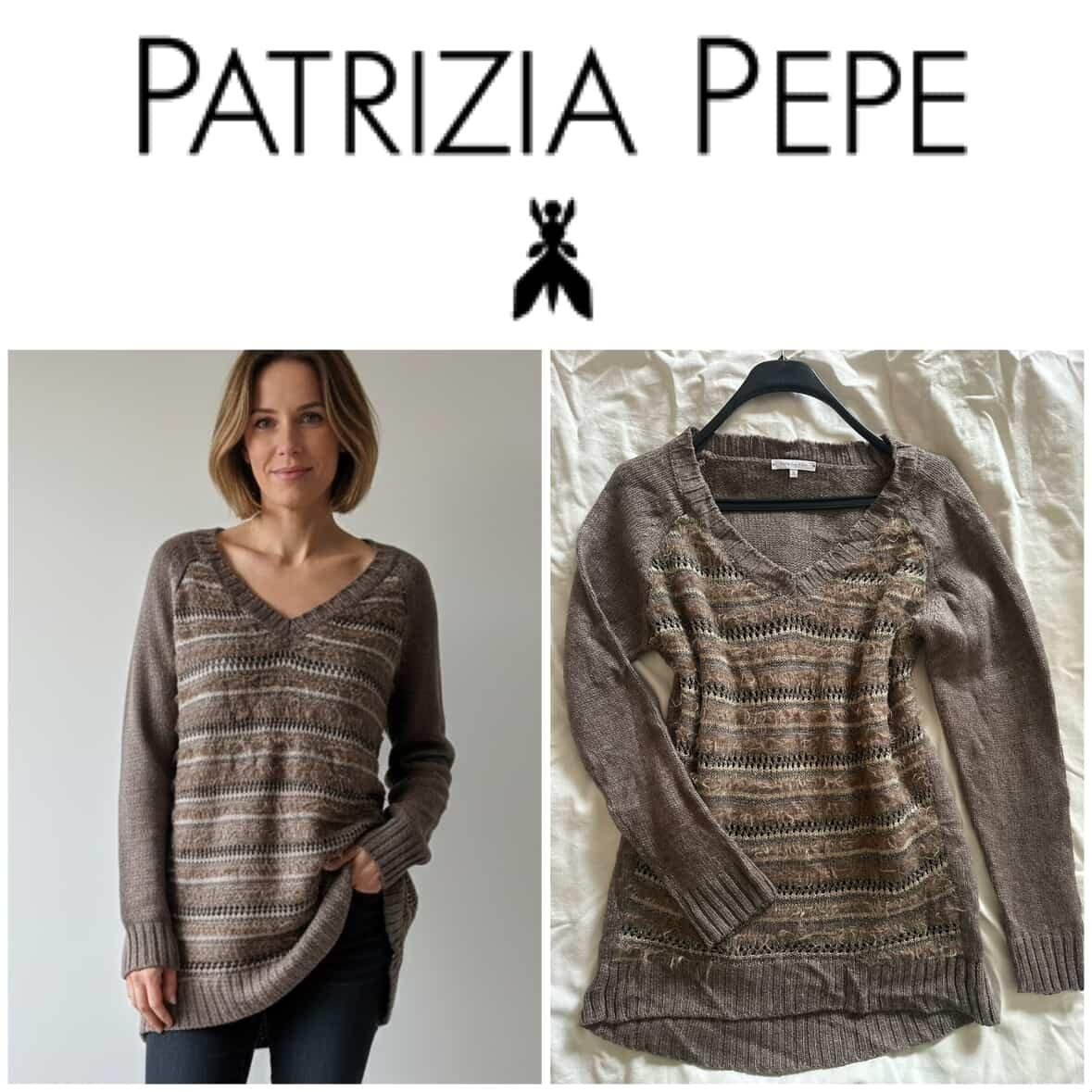 Pull femme Patrizia Pepe – Taille M 🌹