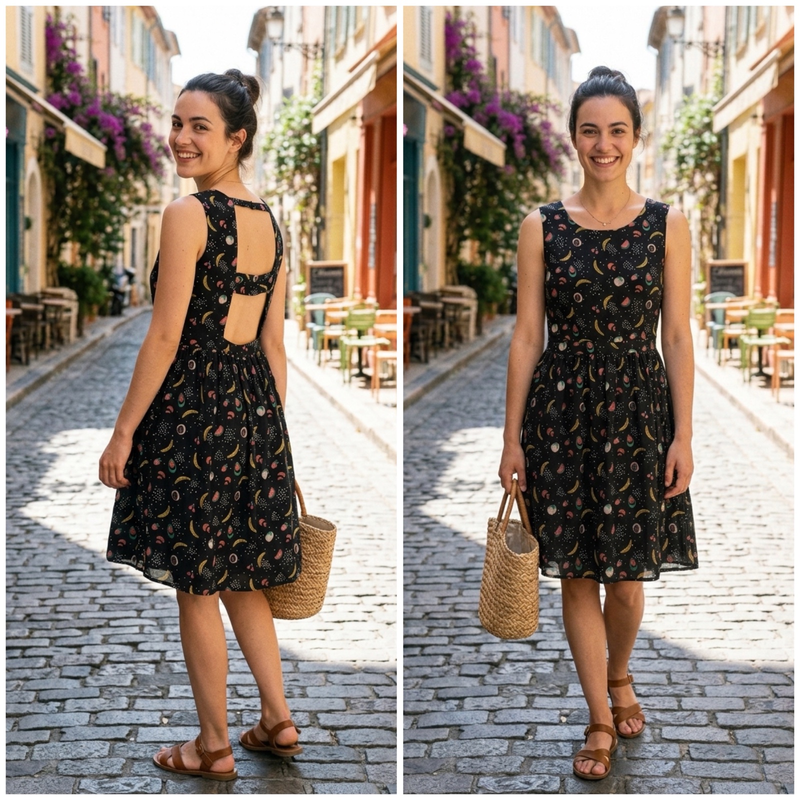 Robe Etam Fruitée – Dos Nu Chic ✨🔥🌹🌹