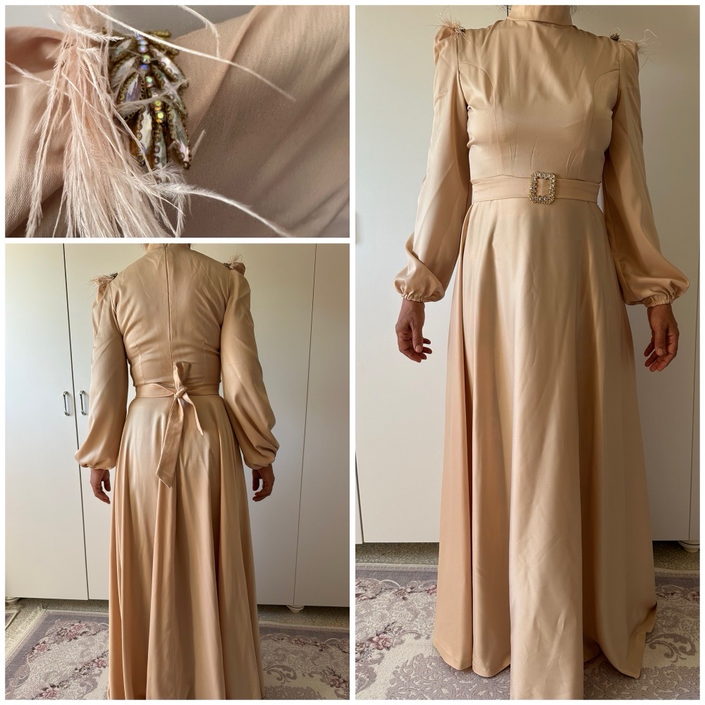 Magnifique Robe avec Foulard 😍🌹🌹