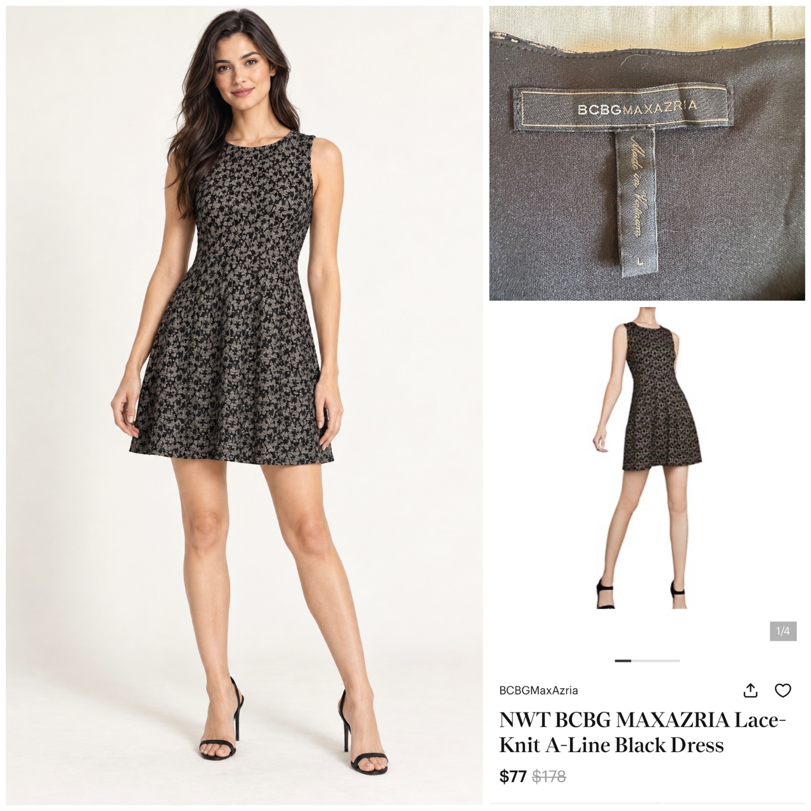 ✨ Robe BCBG MAXAZRIA élégante et féminine, coupe patineuse évasée qui sublime la silhouette, imprimé fleuri raffiné et style chic pour toutes les occasions 🌸✨🔥🥰