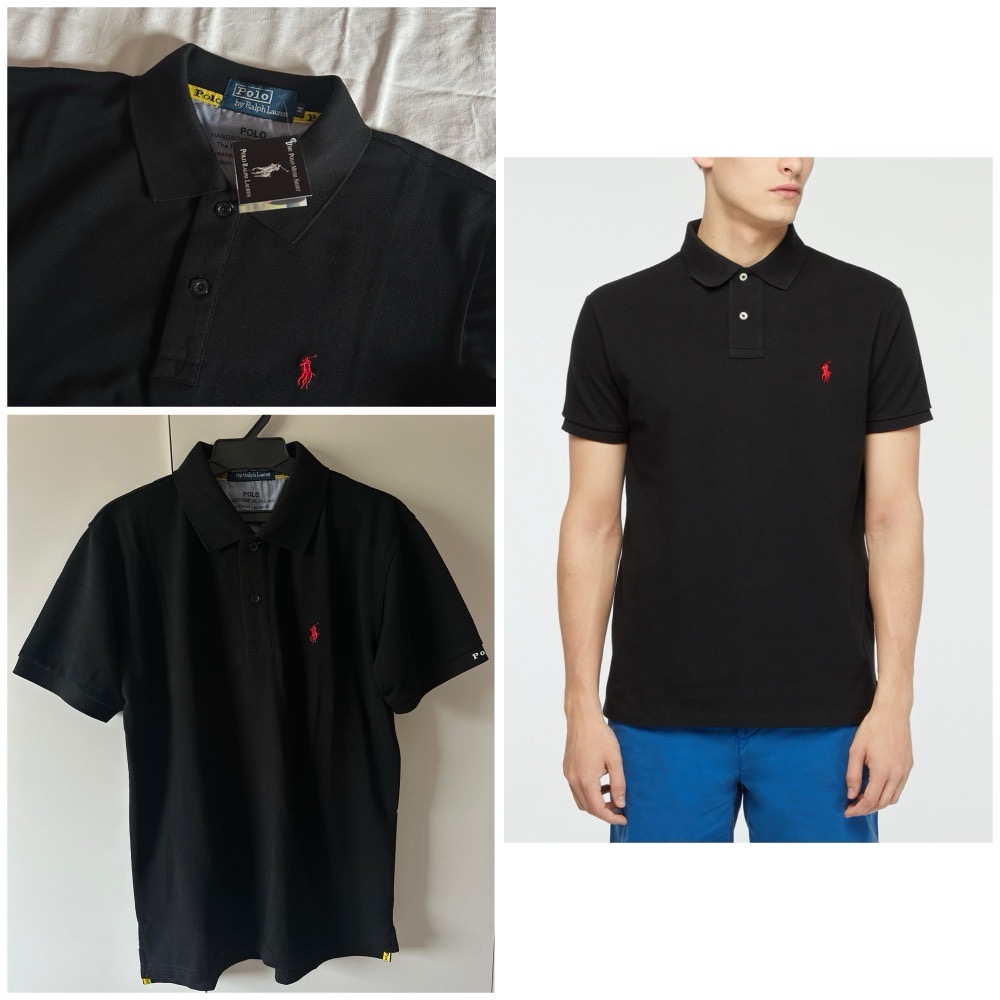 T-shirt Polo Ralph Lauren noir 😍🌹