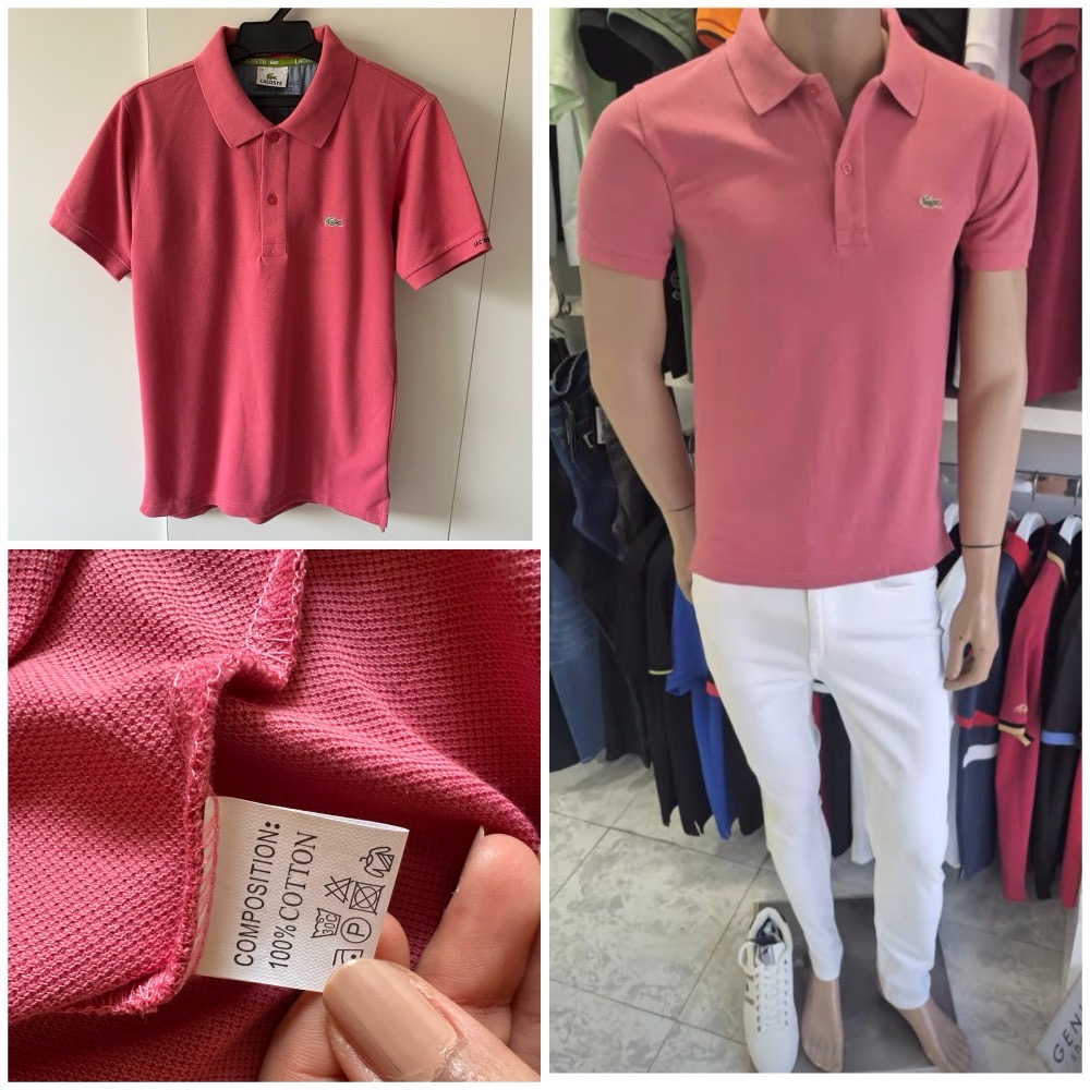 T-shirt Lacoste Rose 💞💕