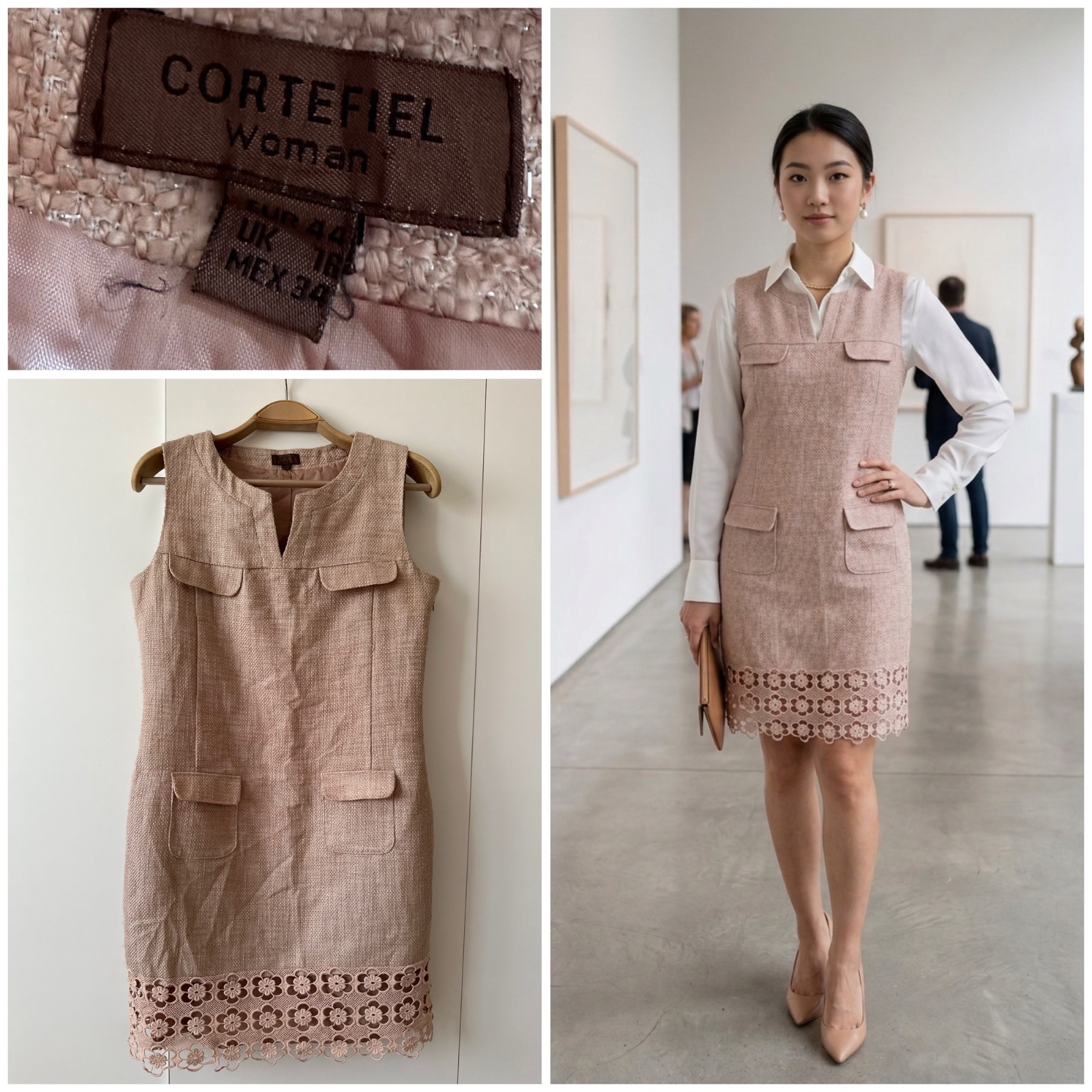 Robe Chasuble Cortefiel – Chic & Élégante 🌸 🌹✨🔥🔥