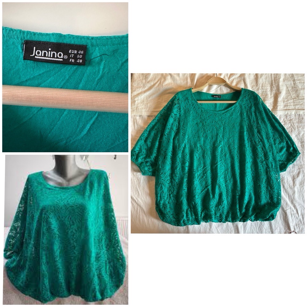 Haut de la marque janina mn d5el cotton bered 😍💚💚