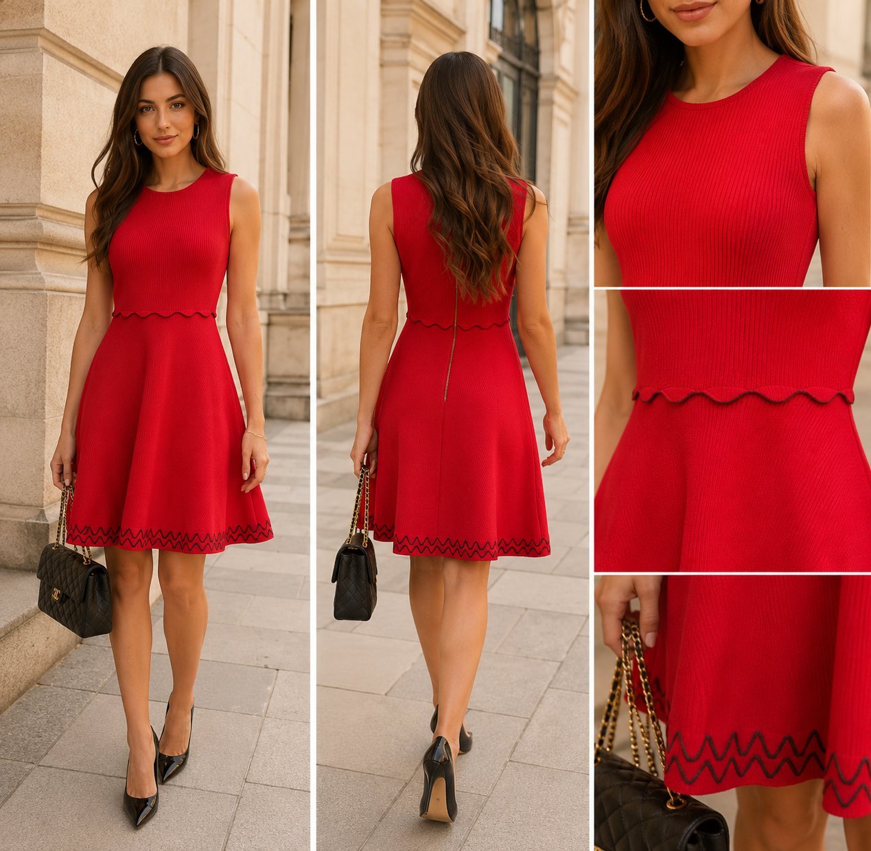 Robe rouge Ted Baker luxe ❤️ élégante soirée ✨ coupe flatteuse – pièce rare🥰🔥💫🌹🔥