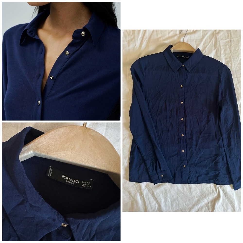 Chemise Mango 🌹💙