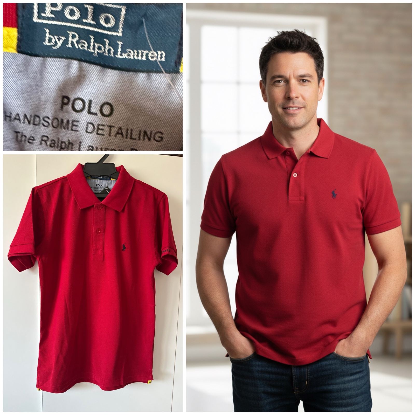 Polo Ralph Lauren - Rouge Éclatant 🤍