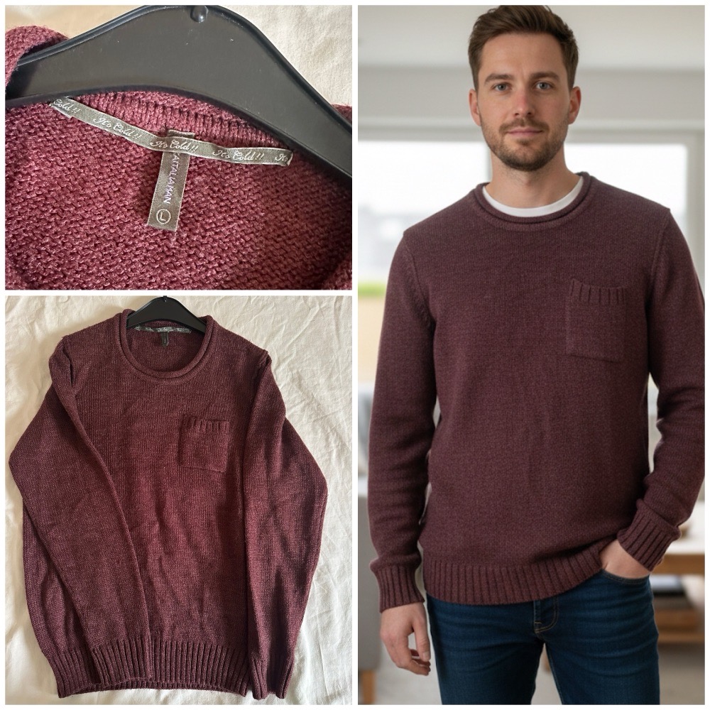 Pull homme dafdouf 😍 piaza italia 😍