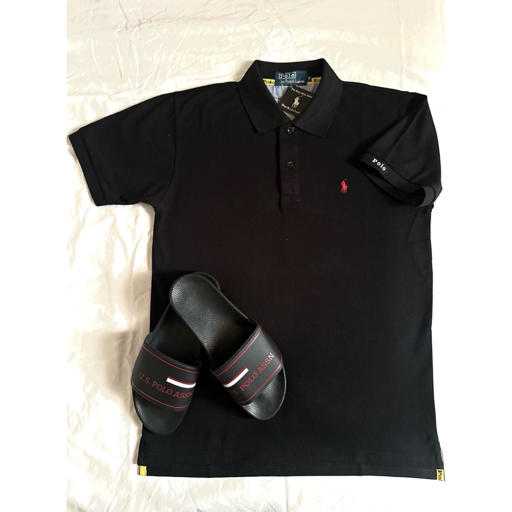 T-shirt + claquettes Polo 😍