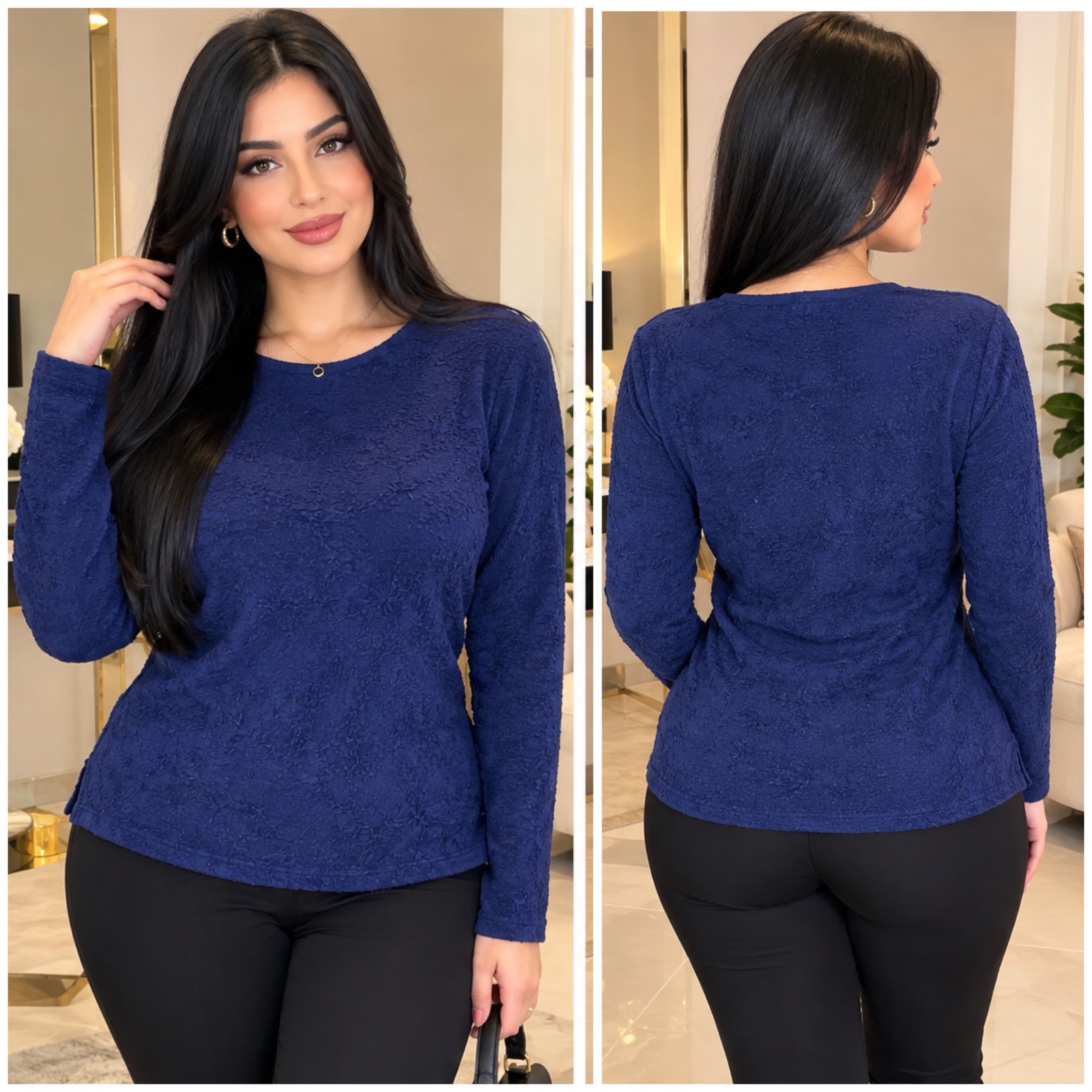 💙 Magnifique pull femme chic & élégant en 100% rayonne viscose – Made in Italy – coupe féminine et confortable – style raffiné intemporel💙✨🔥🌹
