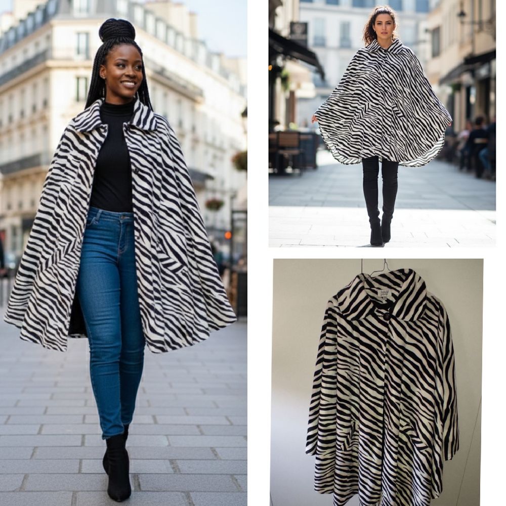Cap imprimé Zebre 🦓🦓