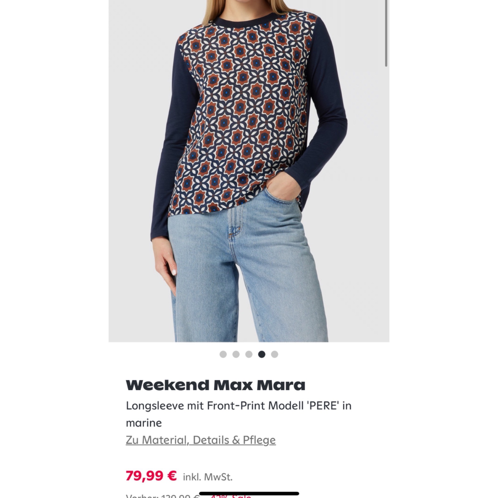 Top Weekend Max Mara "PERE" en Soie et Lyocell – État Neuf ✨✨🥰🌹