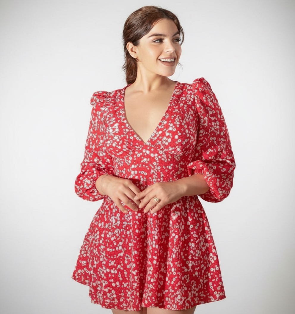 Robe fleuri 