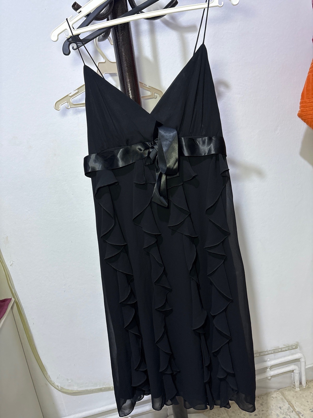 Robe noir raffinée 