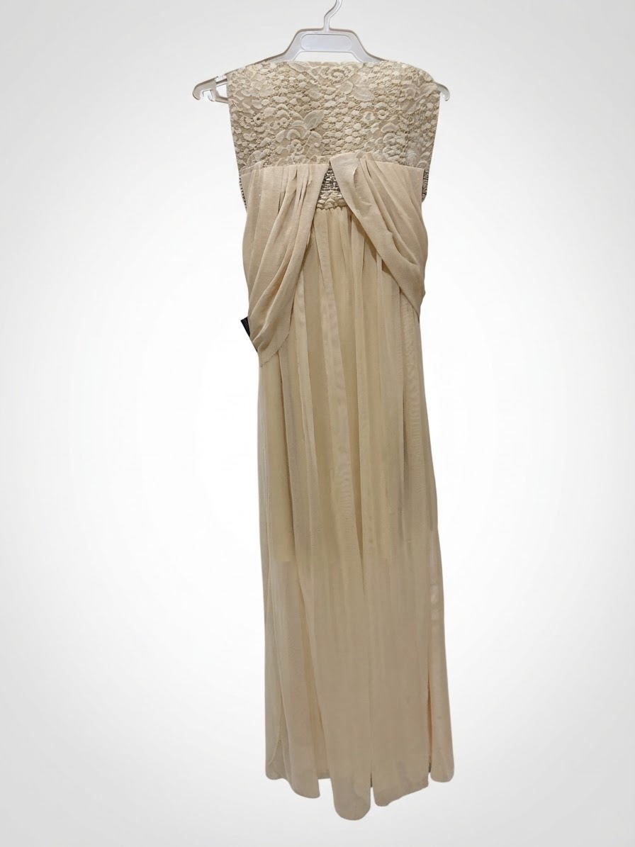 Robe camel longue 
