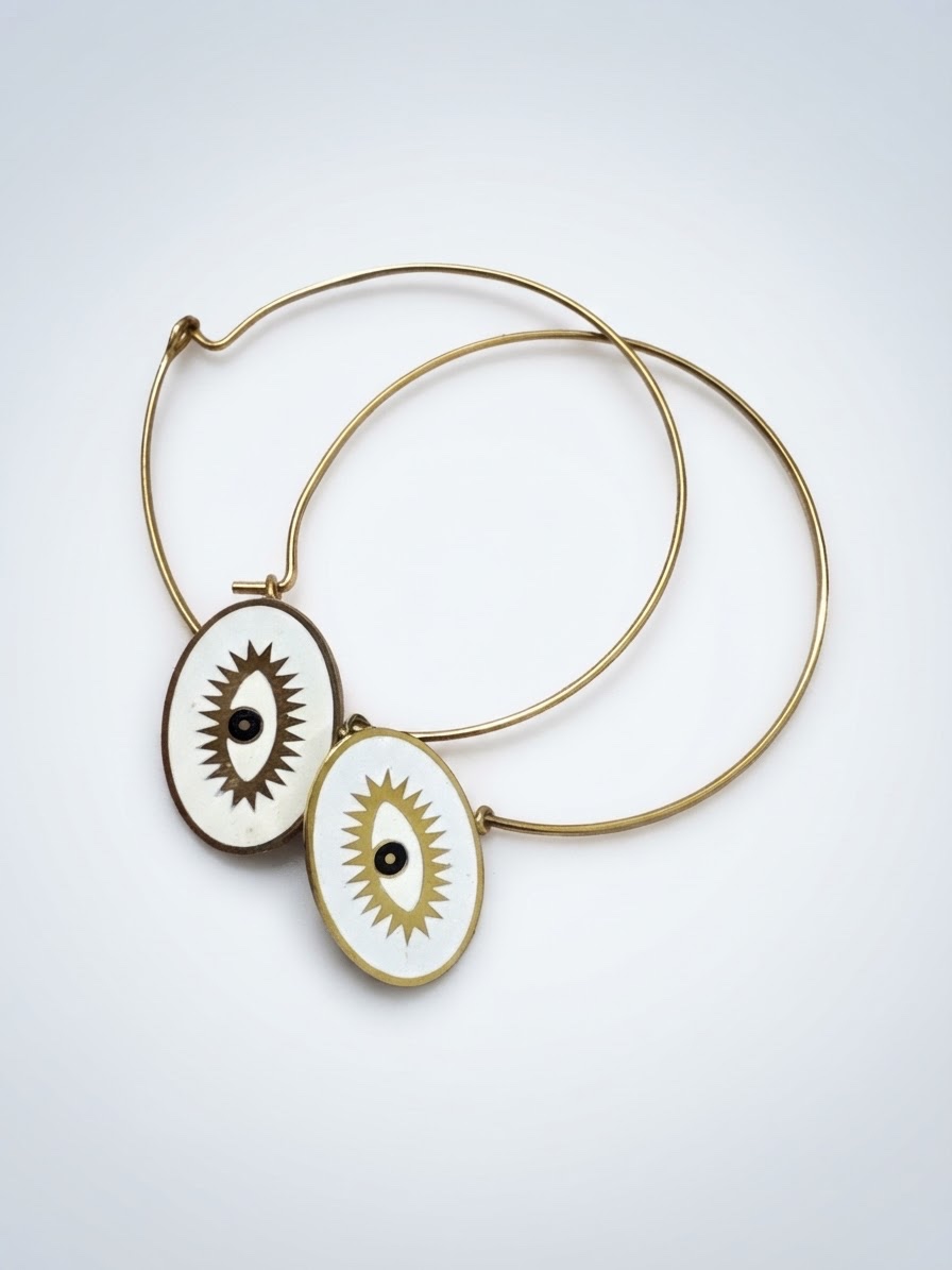 Boucles d’oreilles en acier inoxydable