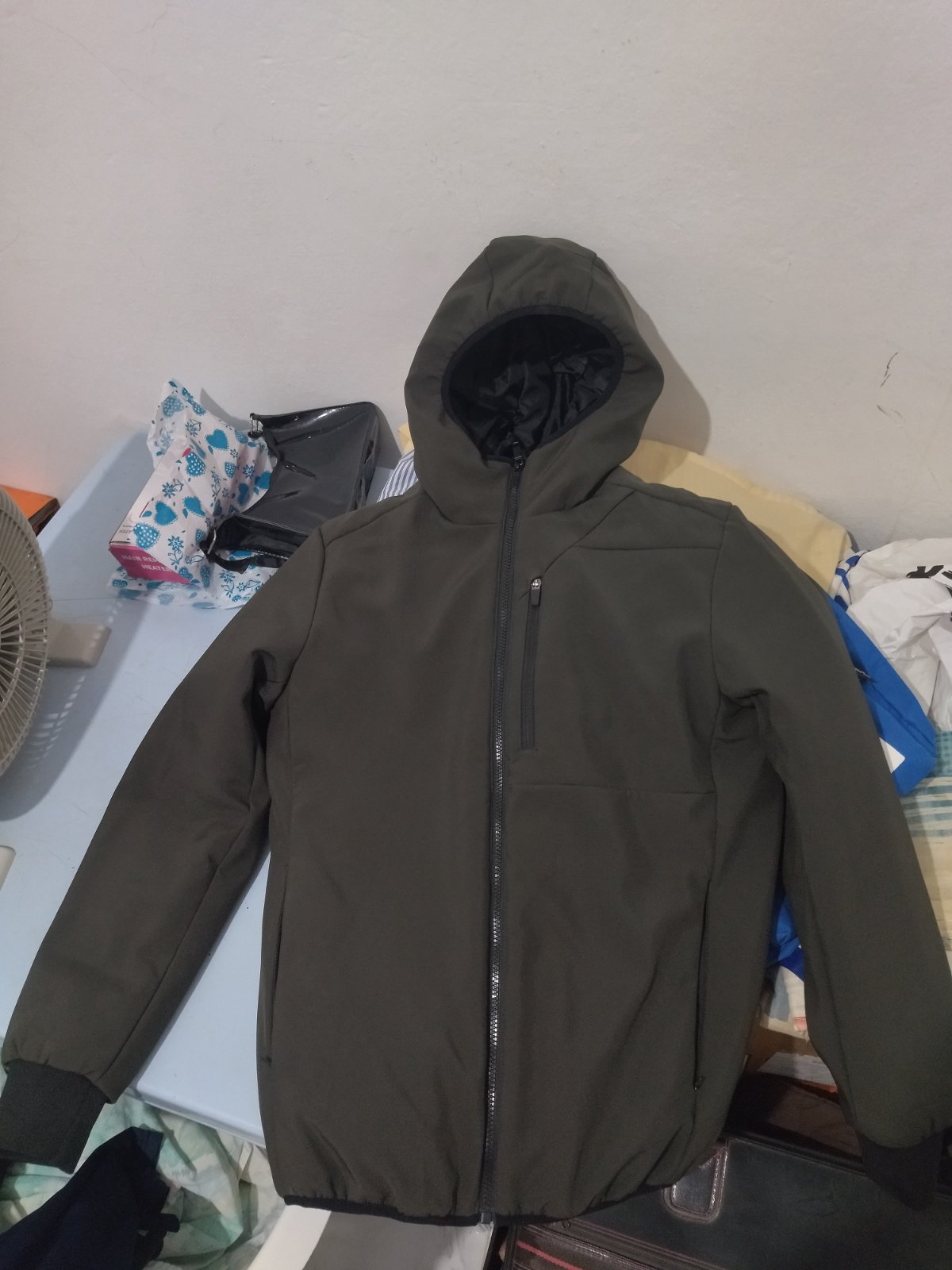 Cotton & Silk puffer jacket (winter parka )