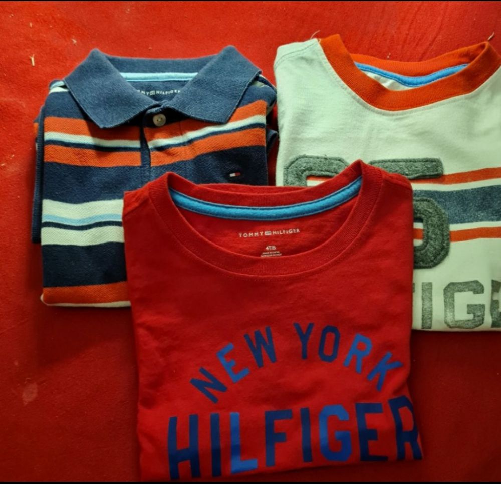 lot tee-shirt Tommy Hilfiger enfant 