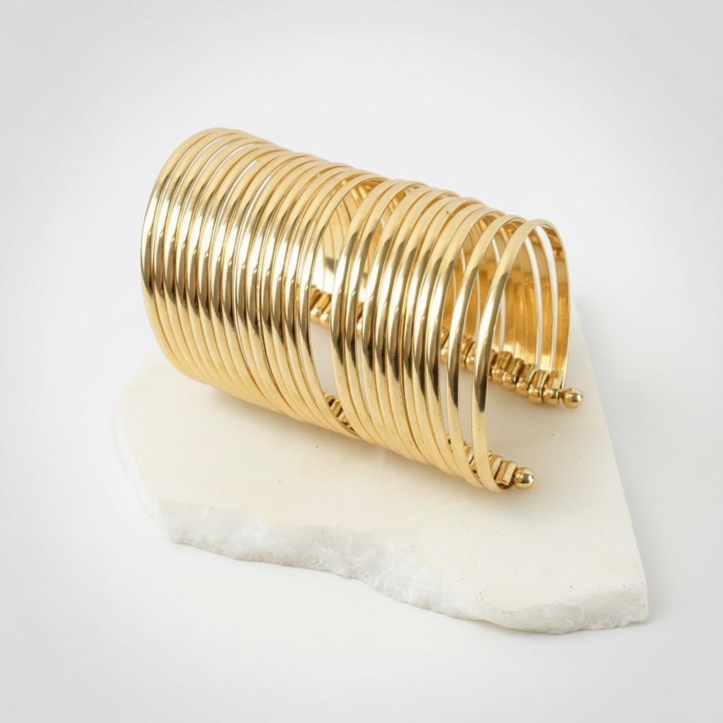 BRACELET FEMME INOXYDABLE en argent le gold est epuisee