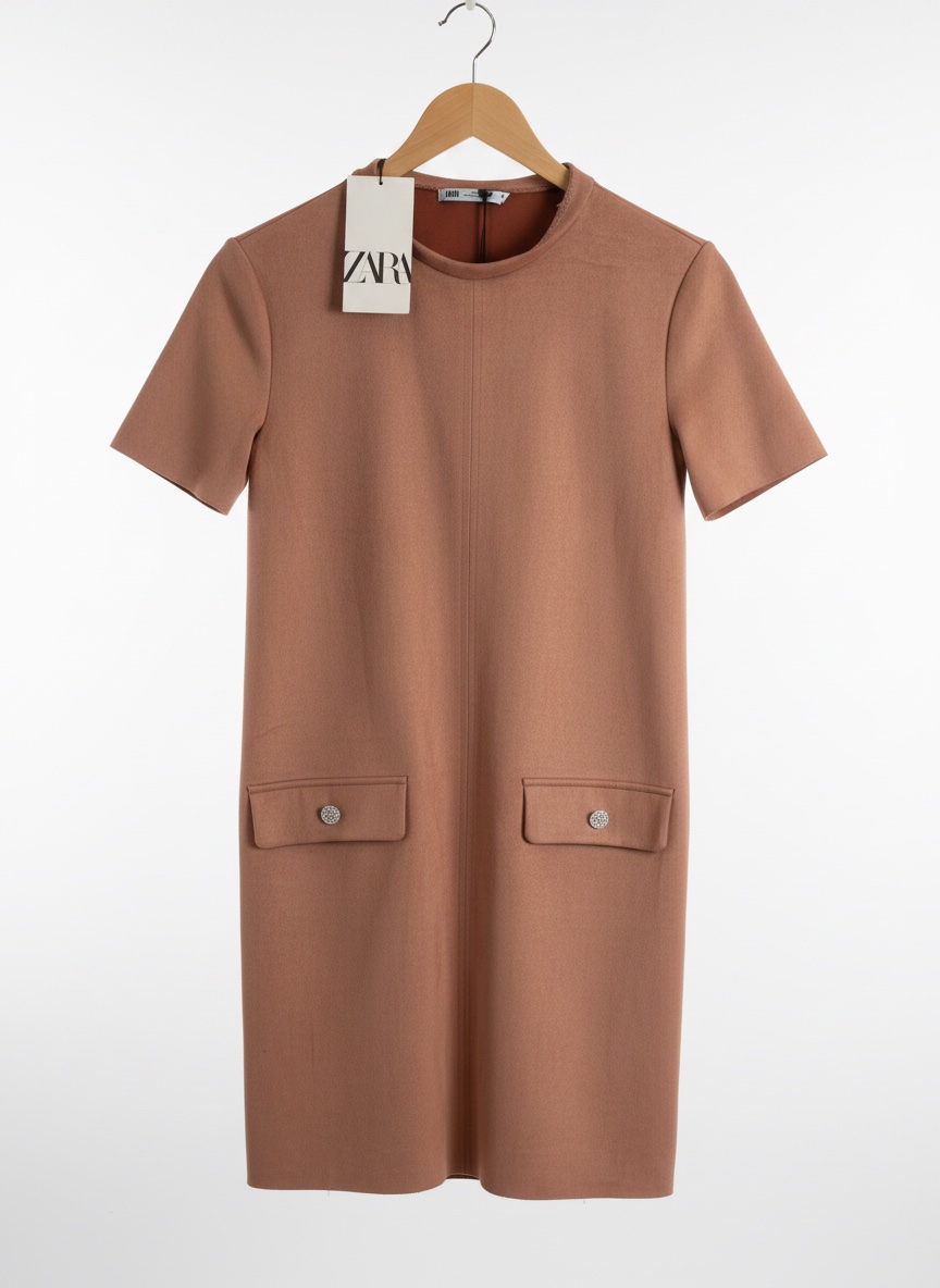 Mini robe en daim khfifa