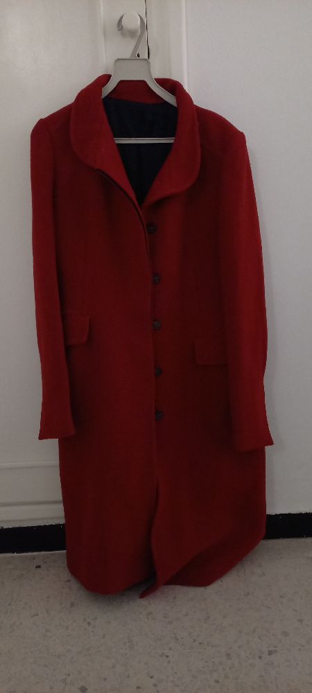 Manteau bordeaux 