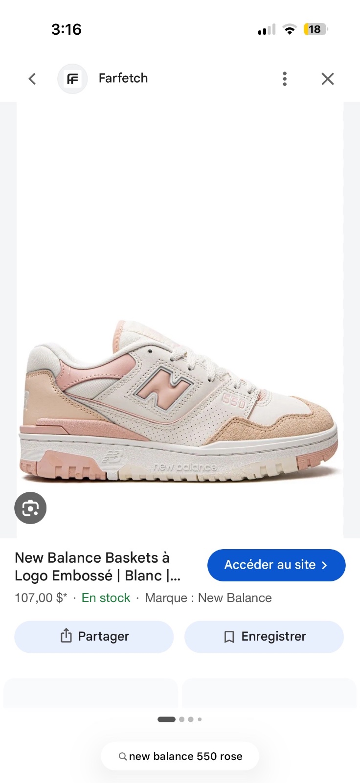 New balance authentique 