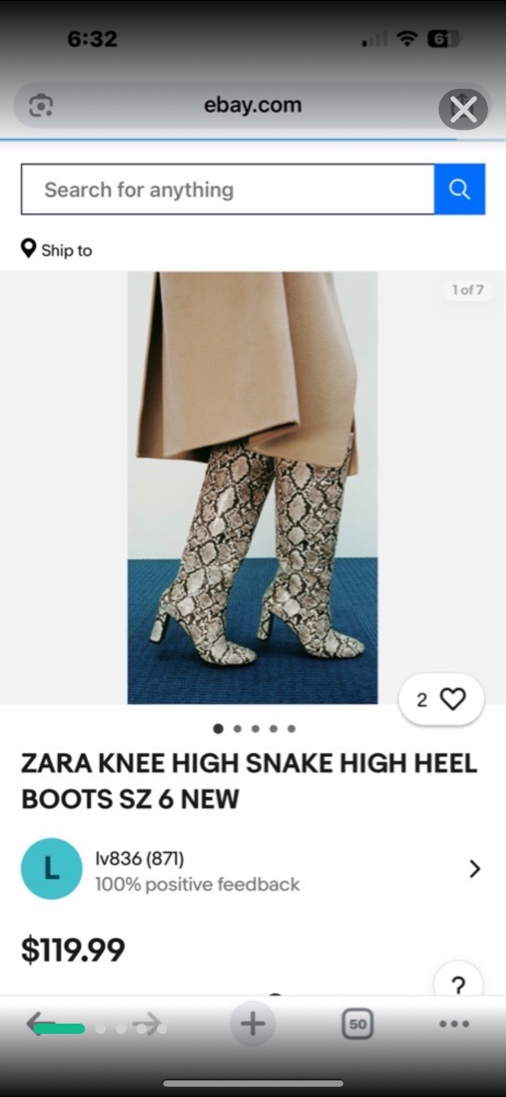 Bottes Zara 