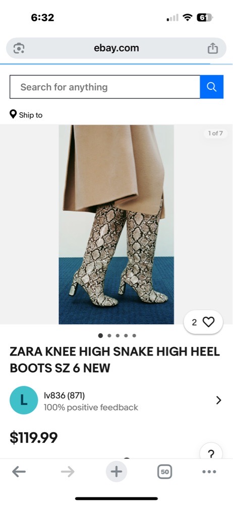 Bottes Zara