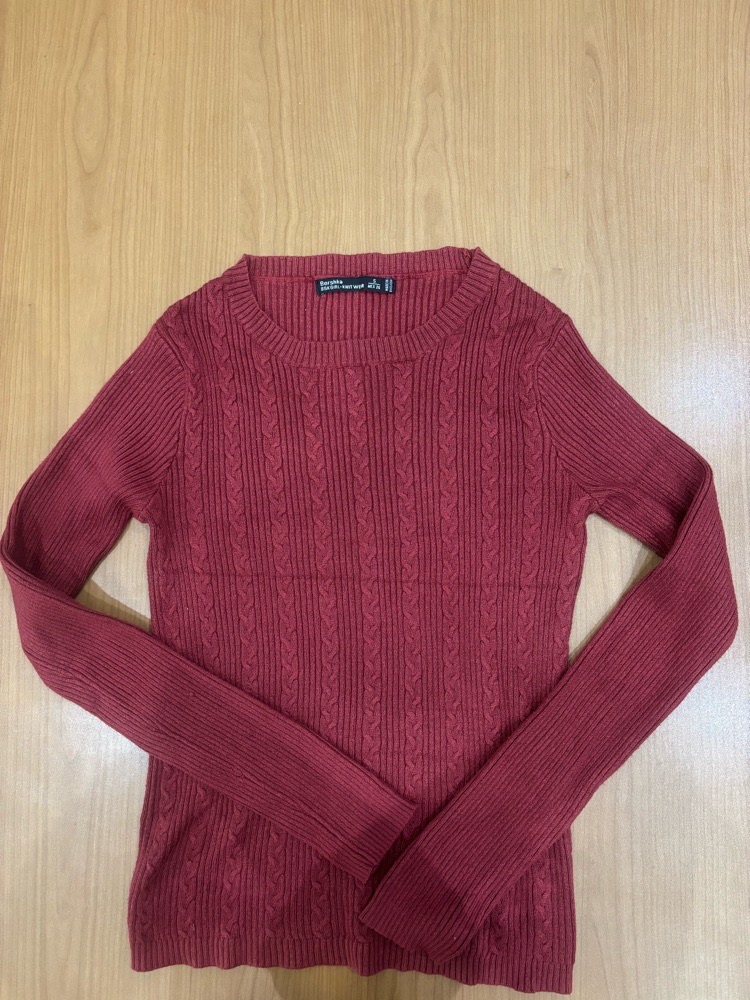 Pull Burgundy  Bershka