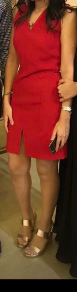 Robe rouge mango