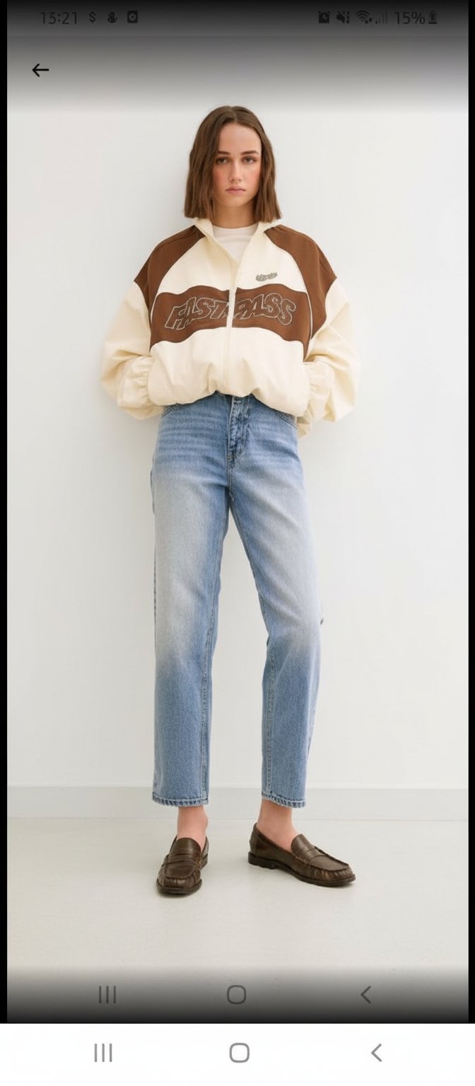 Mom jean bershka