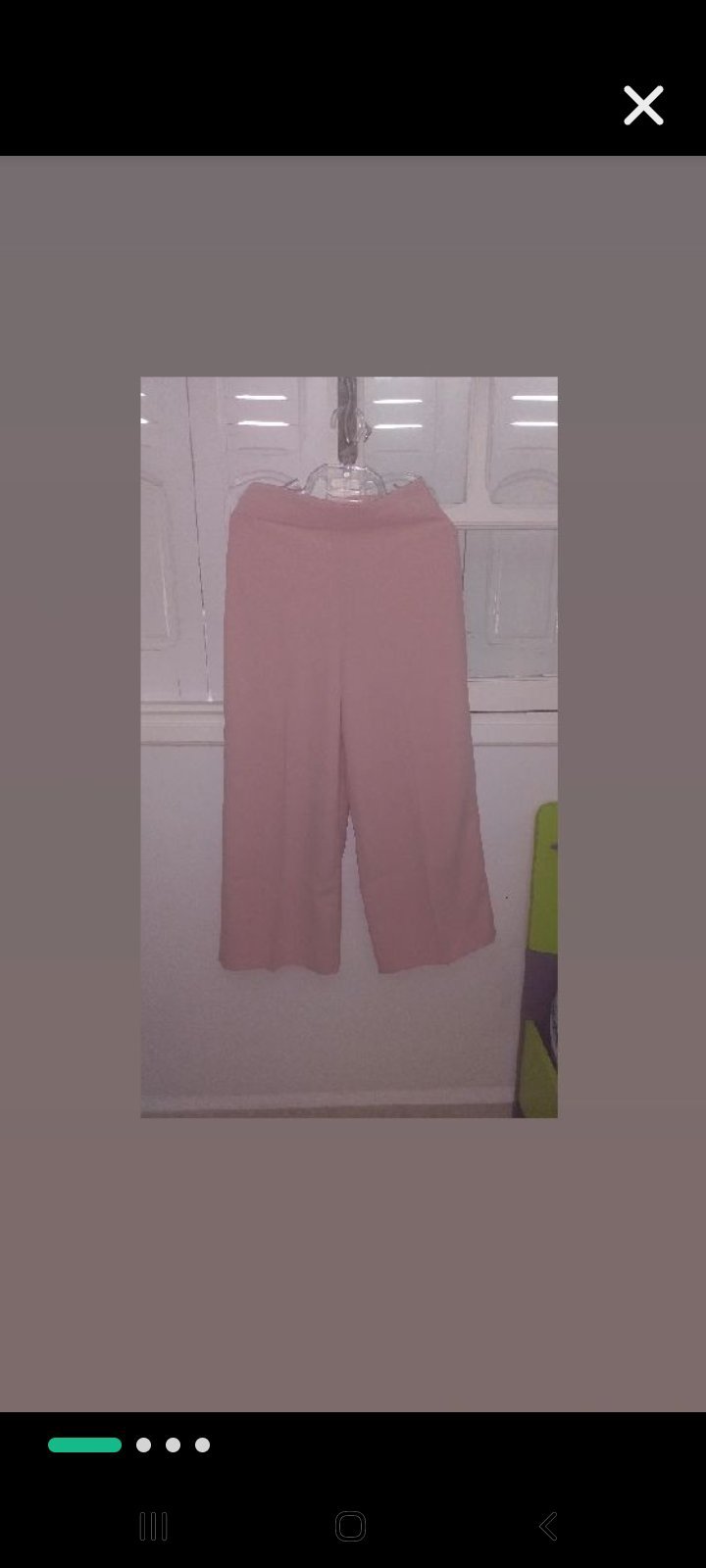 Pantalon large zara