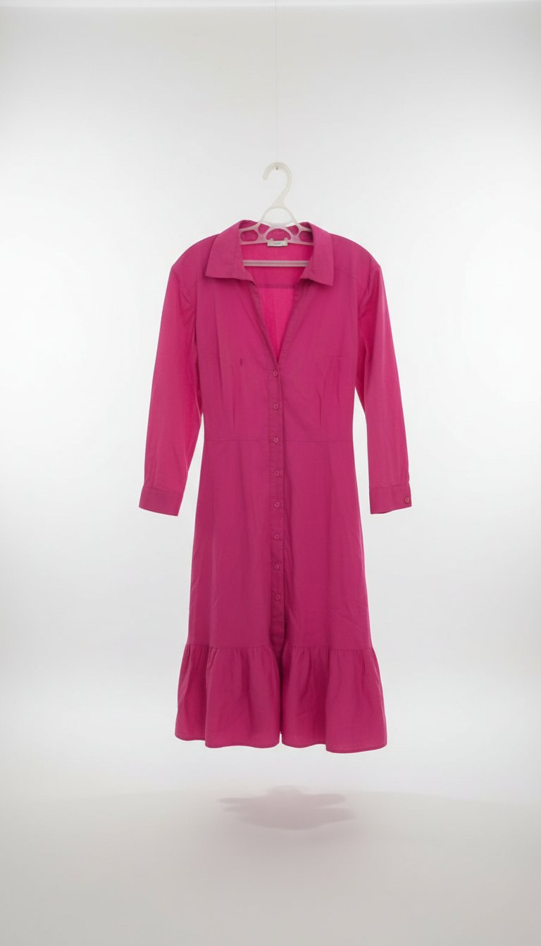 40dnt avec la promo de 20% de 18h jusqu'à 19h profite Robe chemise 