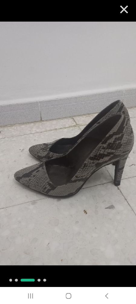 Escarpins peau crocodile made in spain