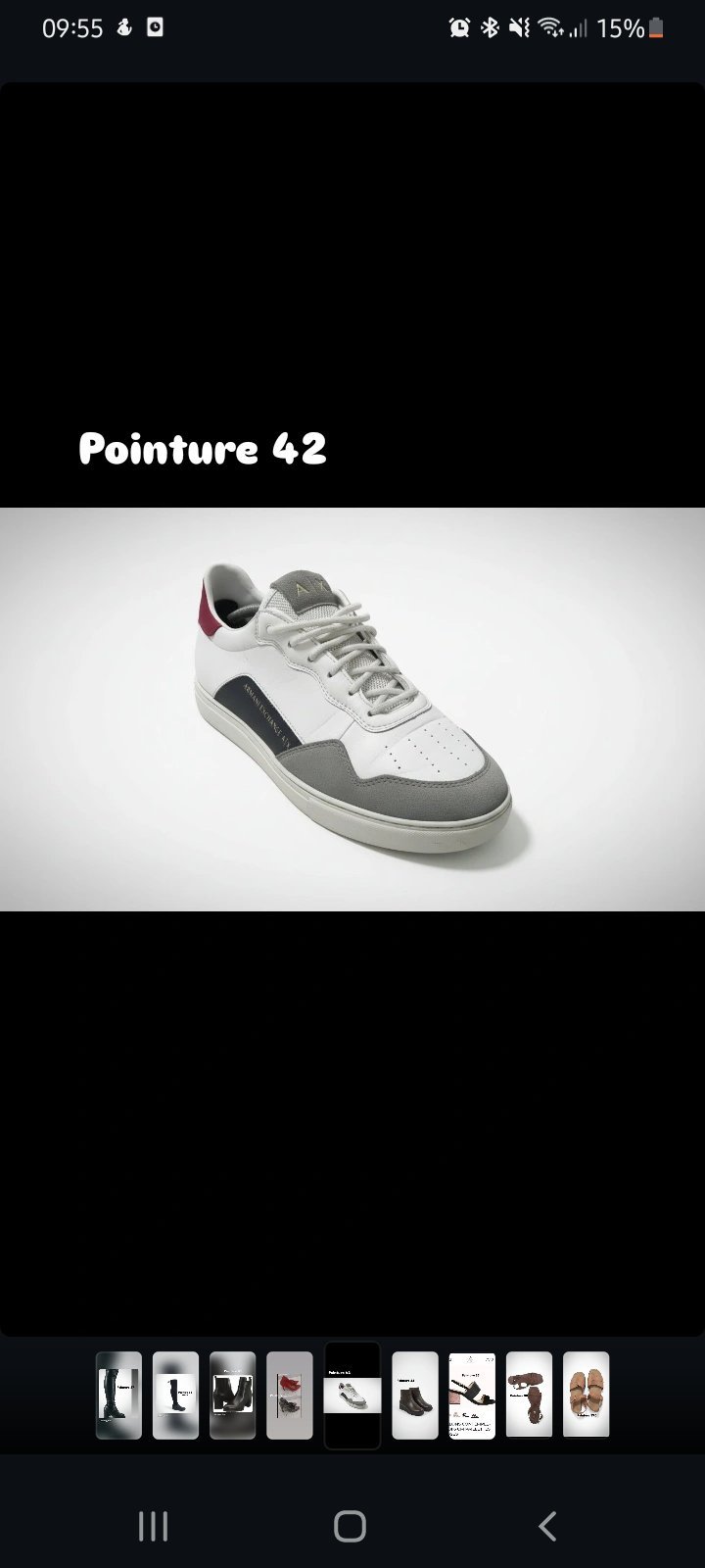 Baskets armani exchange 