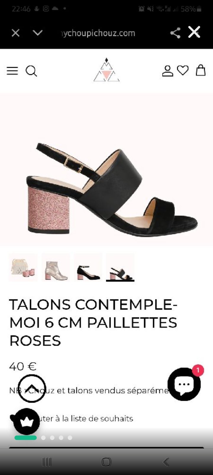 Sandales à talons cube 