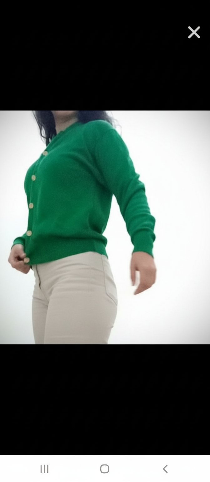 Cardigan vert jamais porté