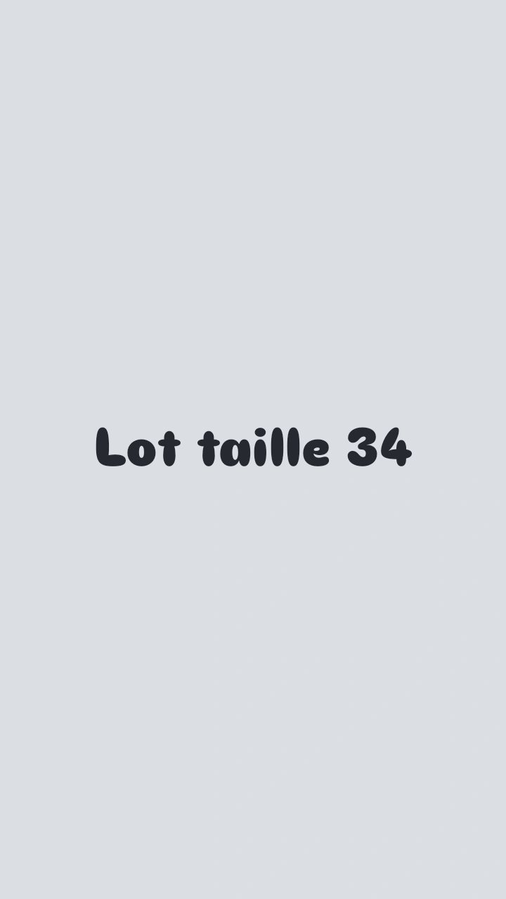 Lot de 9 articles 