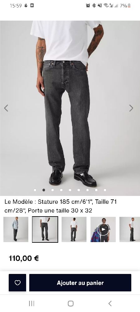 Levis 501 