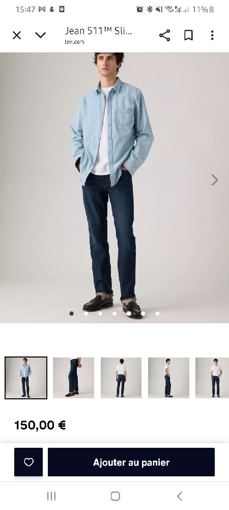 Levis 511 slim 