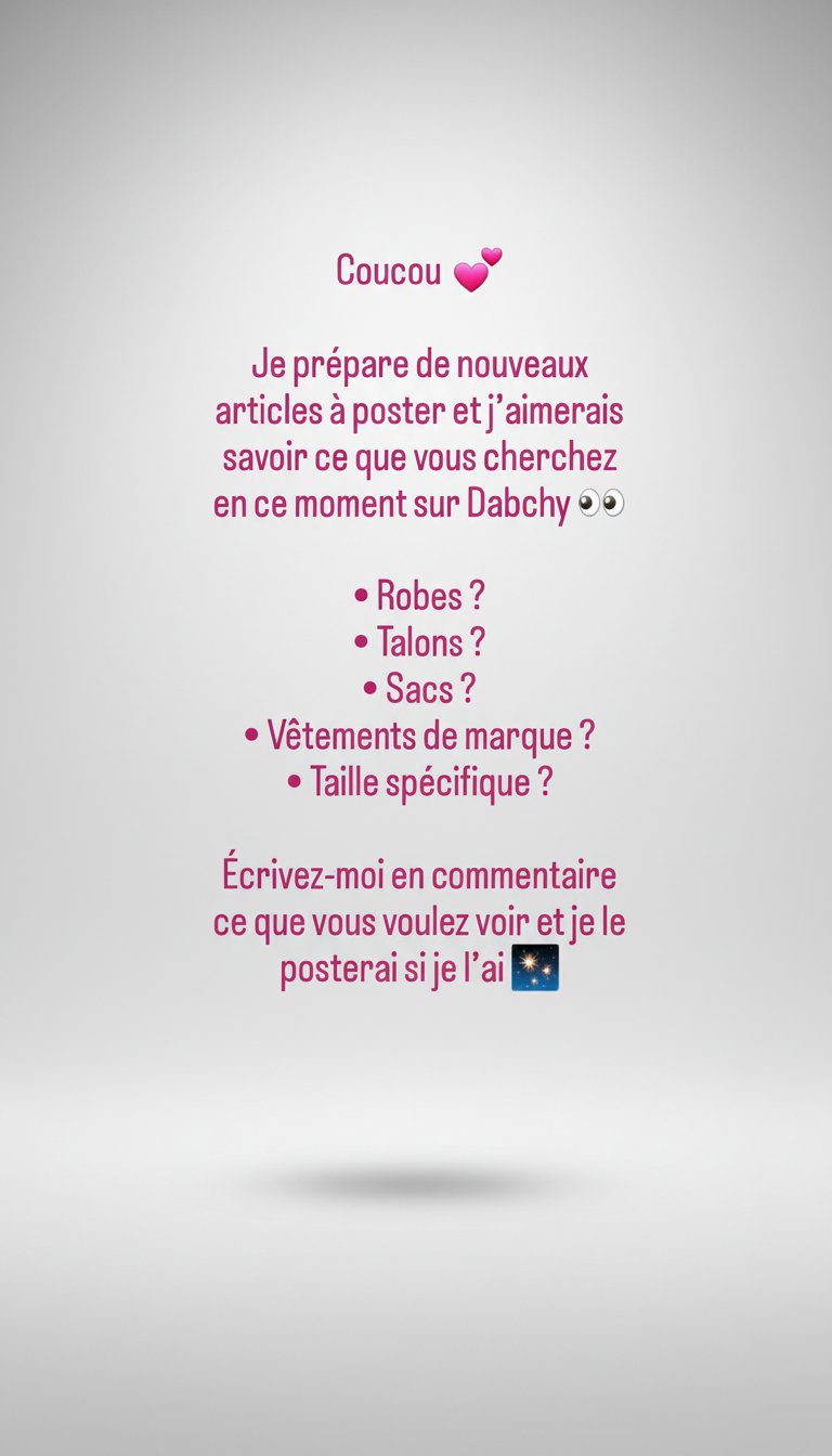 Vêtements 