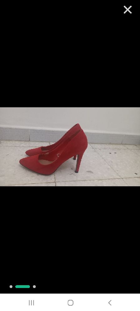 Escarpins rouge 