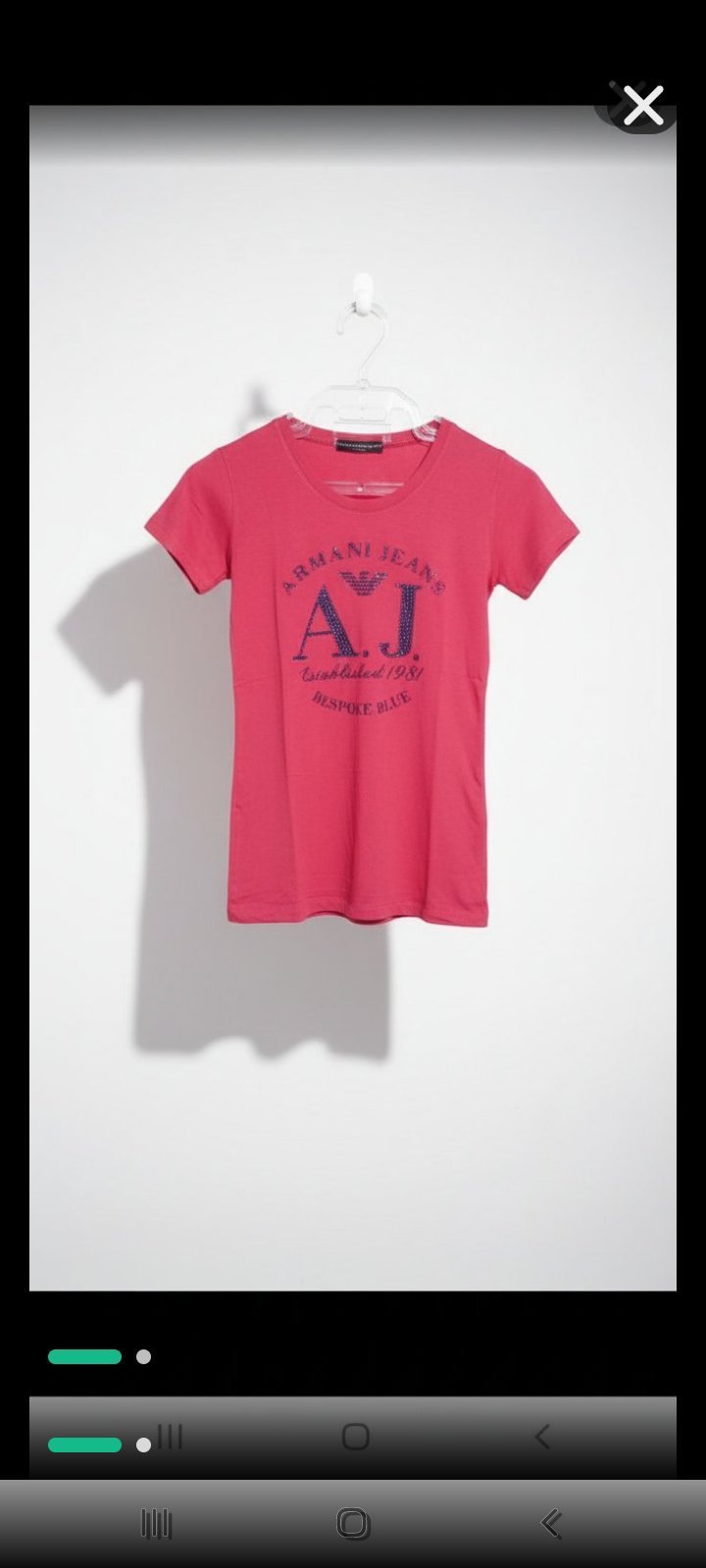T-shirt armani jeans