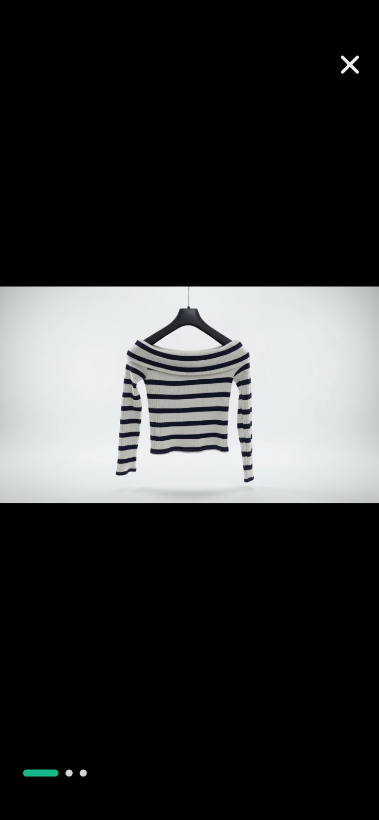 Pull raye col bateau