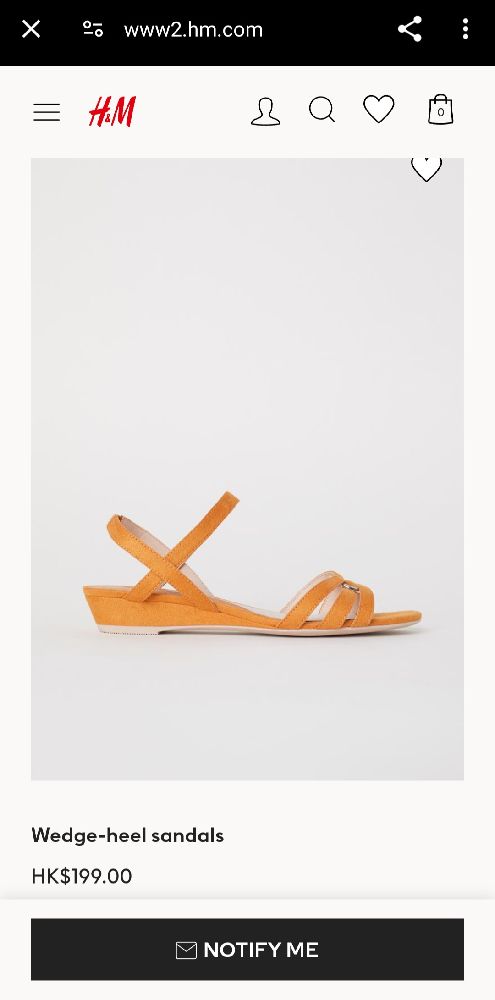 Sandales hm tout neuf 