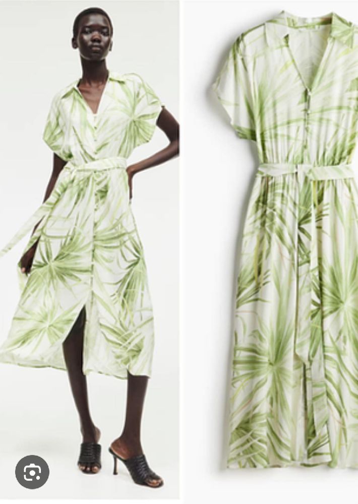 Robe midi fleurie toute neuf avec étiquette H&M 