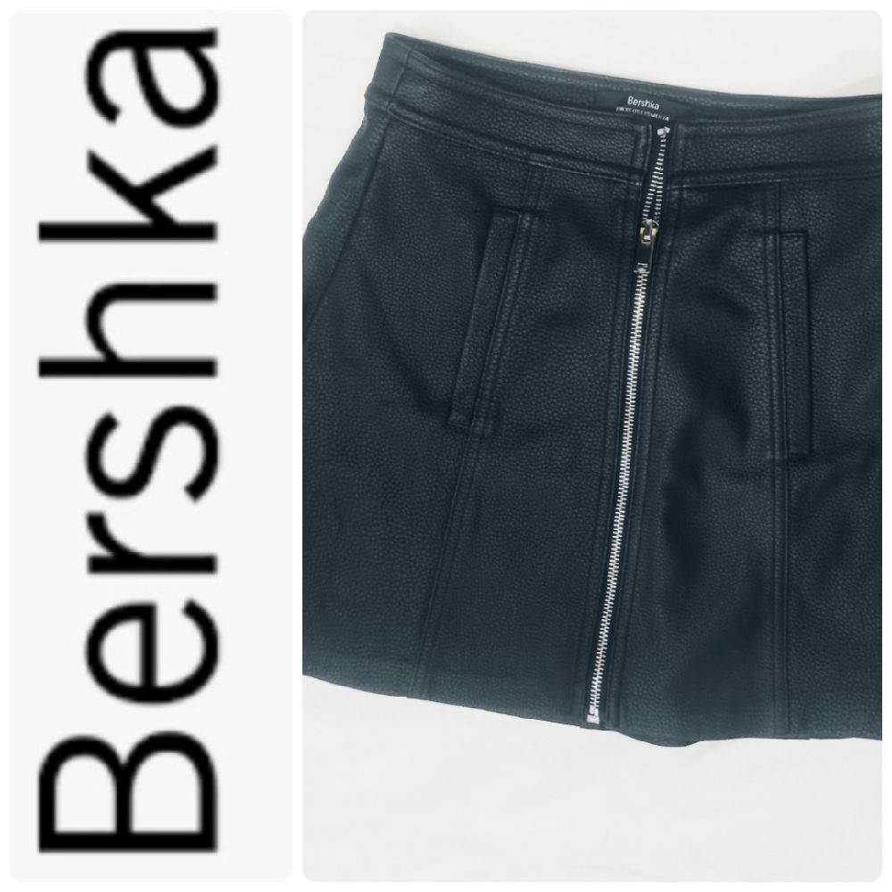 Jupe Bershka neuve simili cuir 🖤